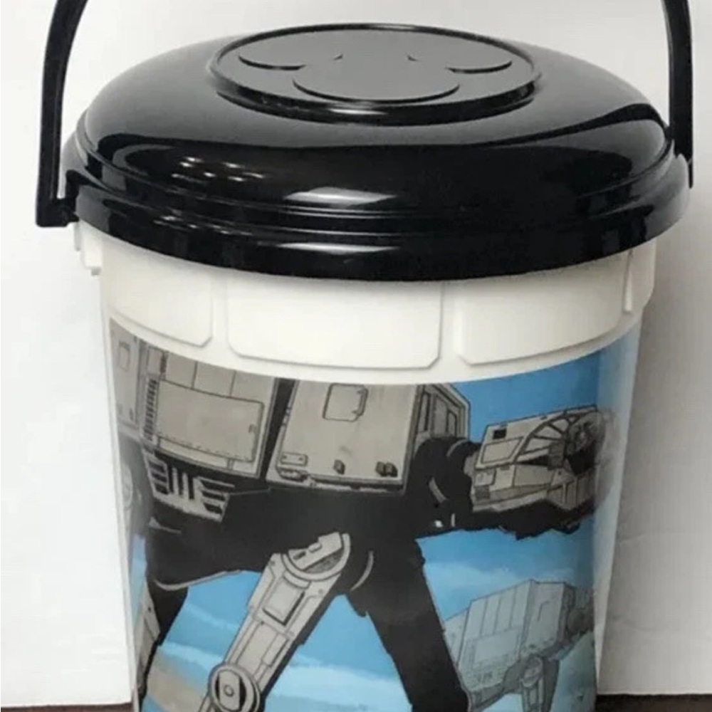 **RARE** Star Wars Themed Popcorn Bucket with Black Lid
